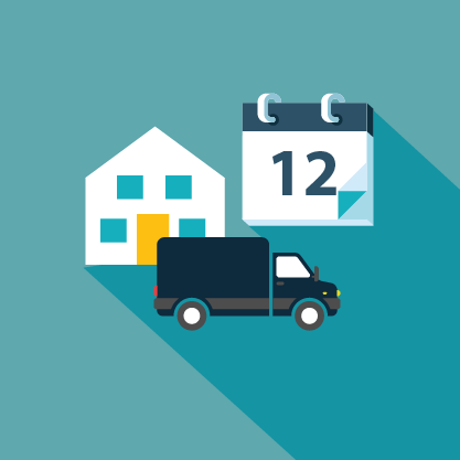 Visit customers’ homes icon